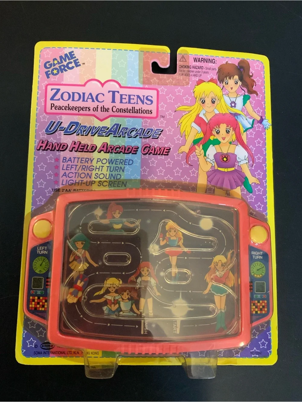 VINTAGE 1995 GAME FORCE ZODIAC TEENS HAND HELD GAME